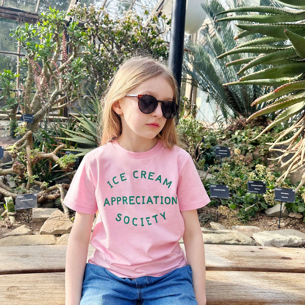 Ice Cream Appreciation Society - Kid's T-shirt - Strawberry 3-4 years