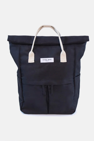 Black Backpack Bag - Eco - Medium