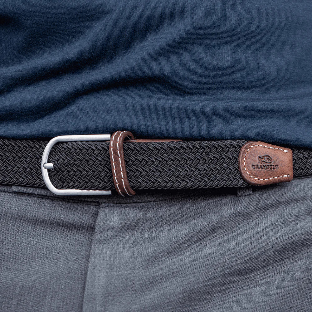 Elastic Woven Belt - Black Size 1