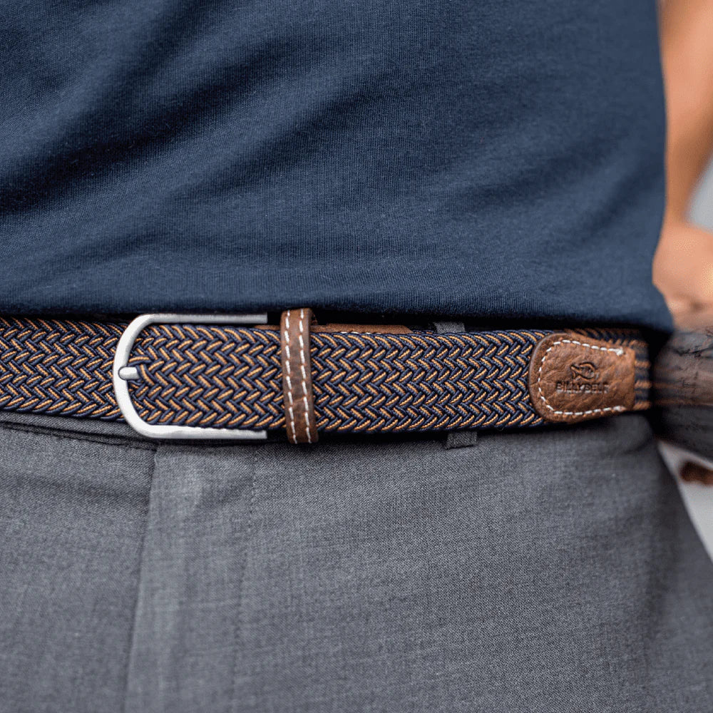 Elastic Woven Belt - Havana Size 1