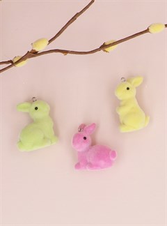 Flock Pastel Bunny Decoration