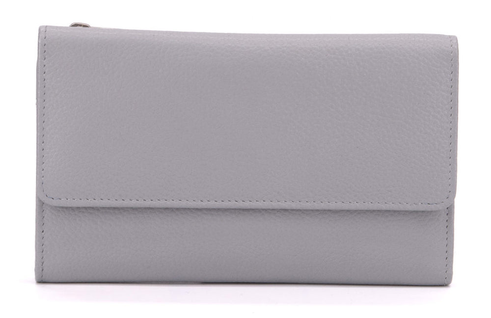 Large Ladies Leather Wallet Purse