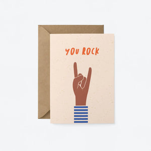 You Rock Card