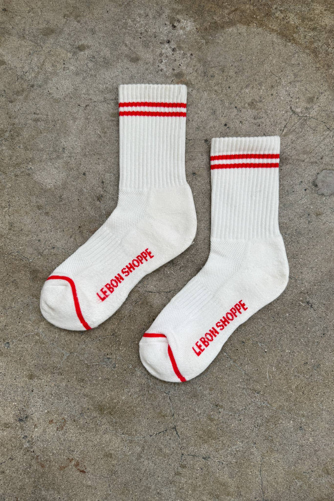 Boyfriend Socks: Wood