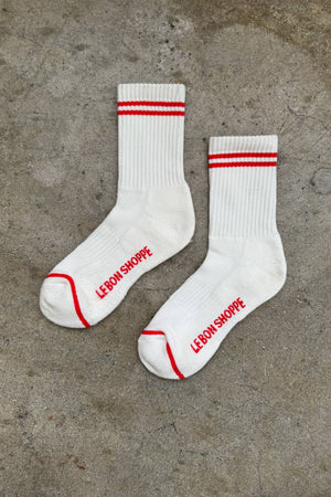 Boyfriend Socks: Wood