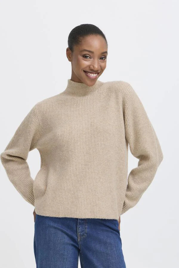 Ducie Pullover - Oatmeal Melange