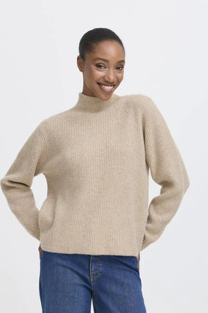 Ducie Pullover - Oatmeal Melange