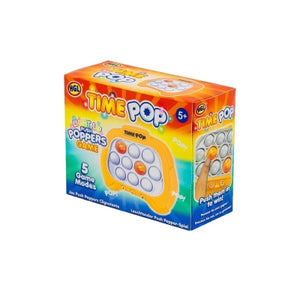 Time Pop Light Up Push Popper Game Orange