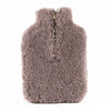Sheepskin Hot Water Bottle Cover - Stone
