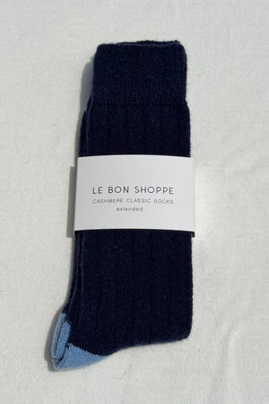 Extended Cashmere Classic Socks: Fawn