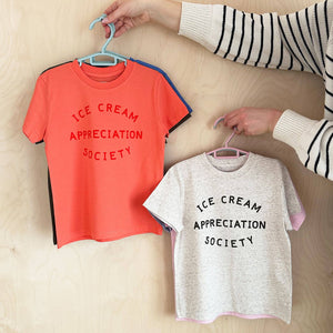 Ice Cream Appreciation Society - Kid's Tee - Cookies & Cream 12-18 Months
