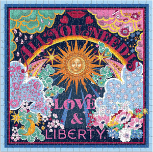 Liberty of London All You Need Is Love 500 Piece Jigsaw