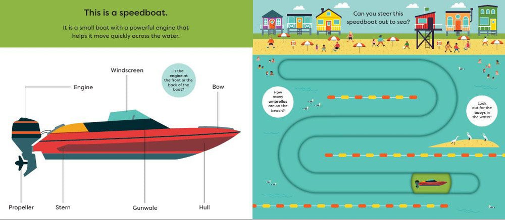 Make Tracks: Boats (Board)