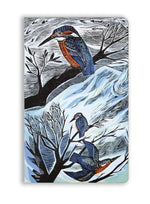 Angela Harding Suffolk Kingfishers Journal Soft Touch Ruled Journal