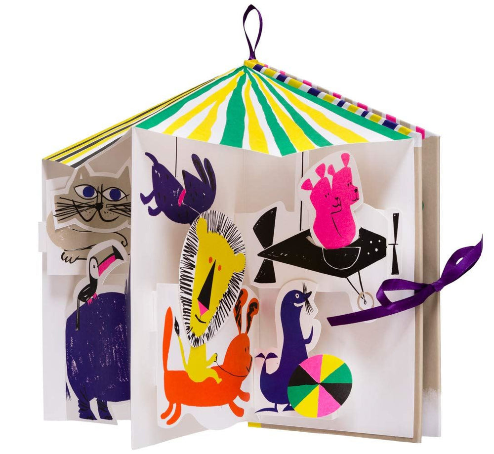 Carousel of Animals: A Pop-Up Bookj