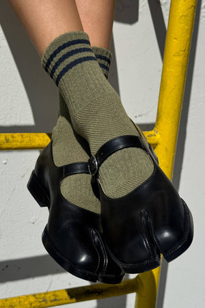 Girlfriend Socks: Indigo