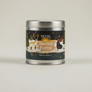 Sacred Forest Scented Christmas Tin Candle