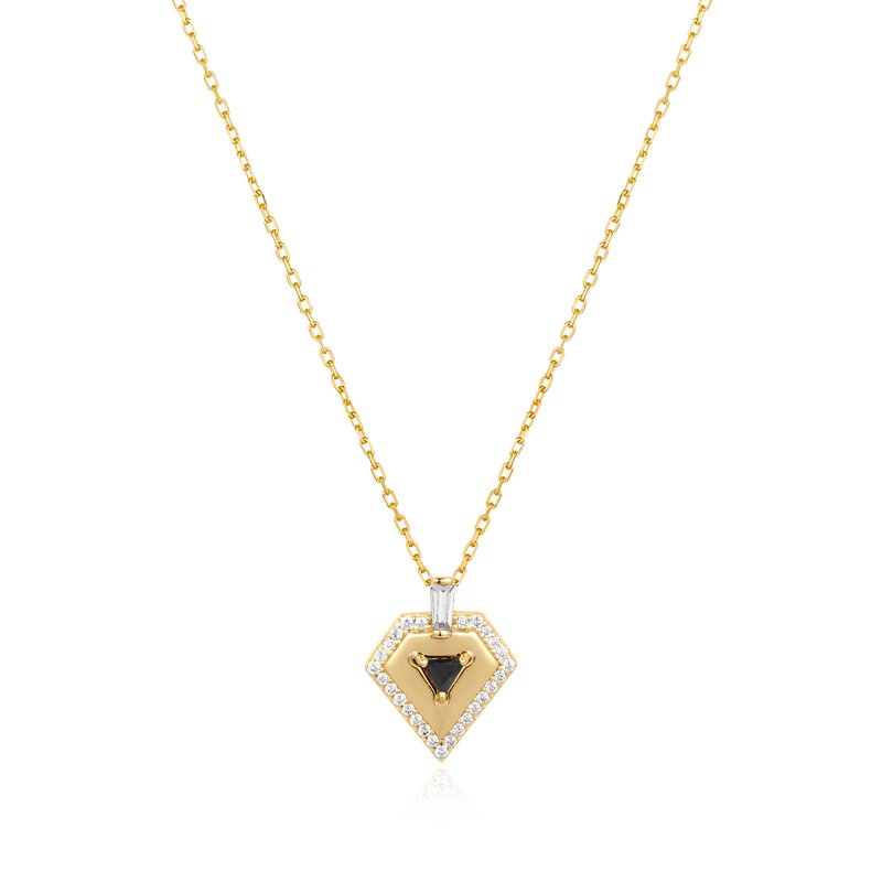 Gold Geometric Necklace - Sunshine Chaser