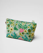 Extra Large Organic Cotton Velvet Washbag - Swainston Green