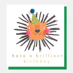 Have A Brilliant Birthday Lion Card