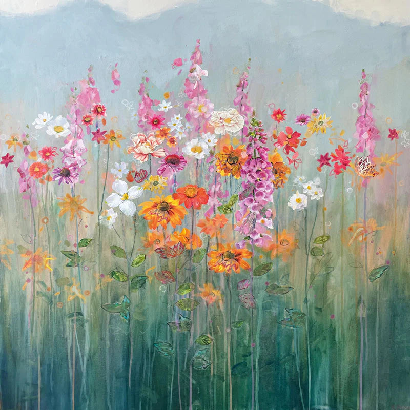 Wild Flower Meadow Greetings Card