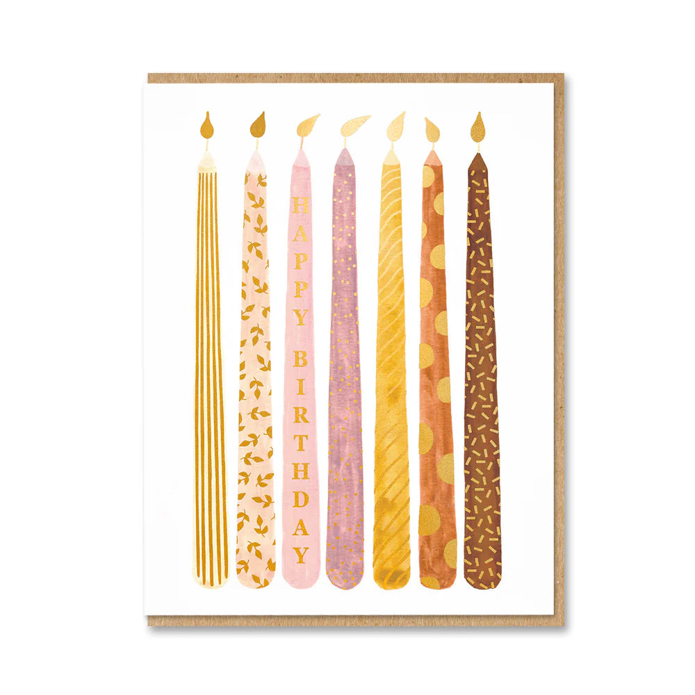 Candles Birthday Card