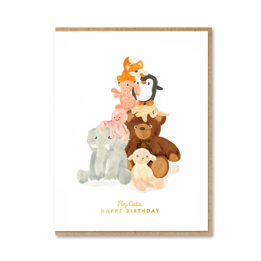 Doudou Birthday Card
