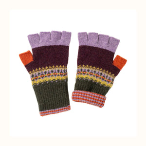 Alloa Fingerless Gloves (Alba) - Copperland
