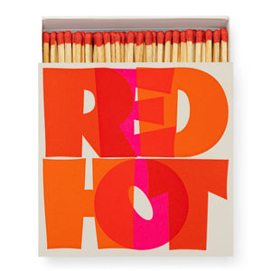 Red Hot Luxury Matchbox