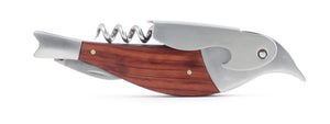 Wooden Bird Corkscrew