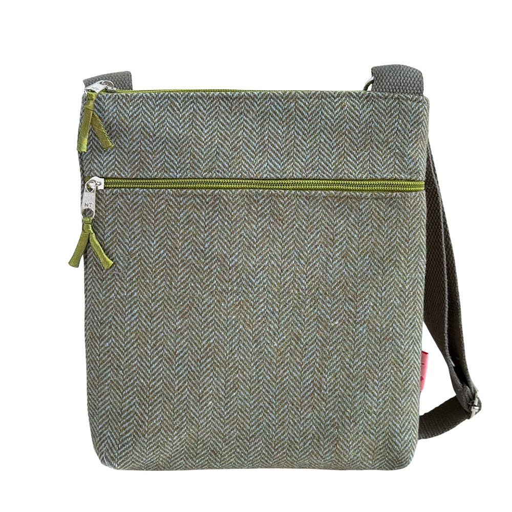 Messenger Bag - Fern Herringbone