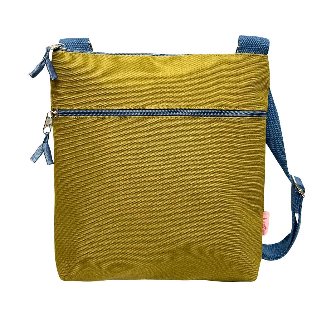 Cross-Body Canvas Messenger Bag