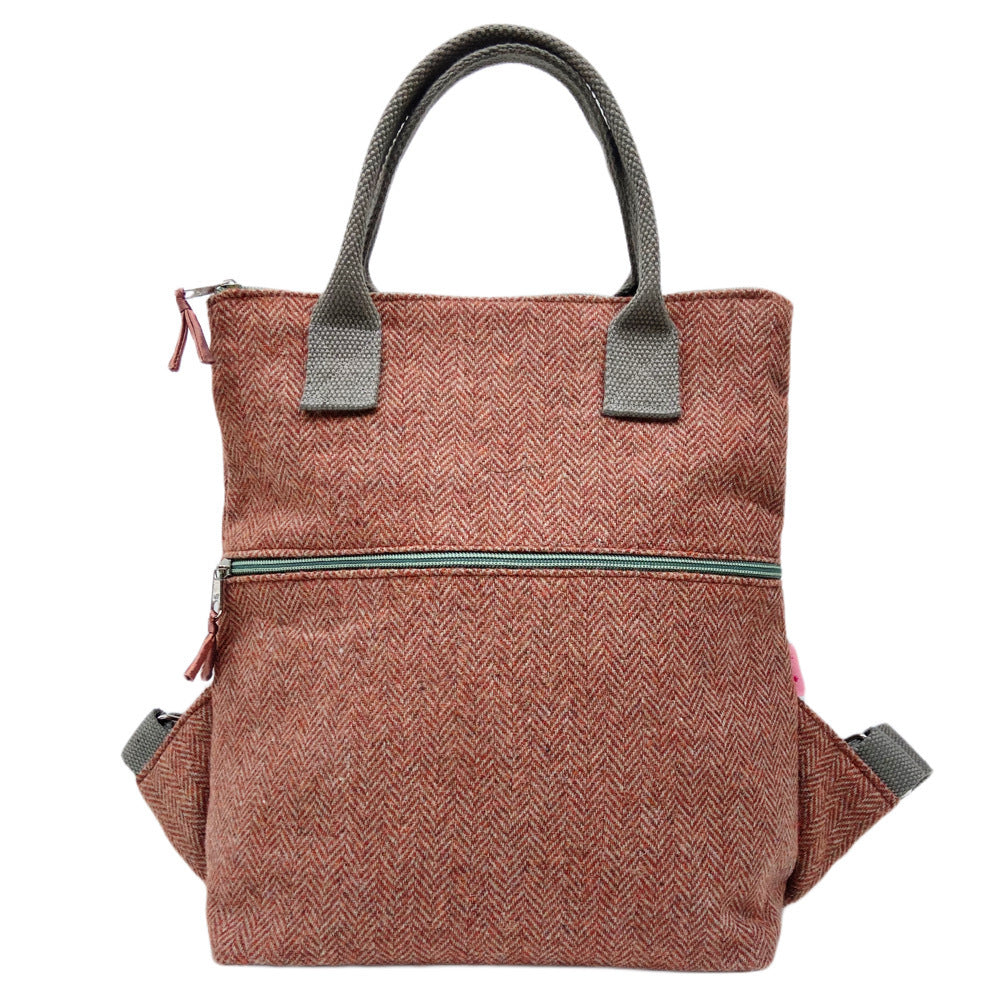 Backpack - Sand Herringbone