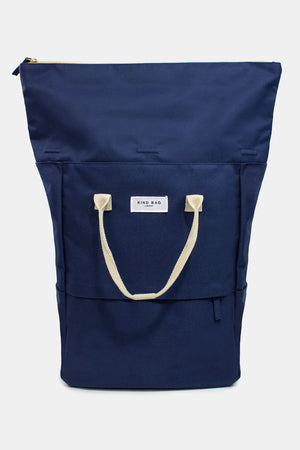 Navy Backpack Bag - Eco - Large