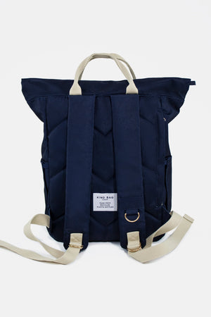 Navy Backpack Bag - Eco - Medium