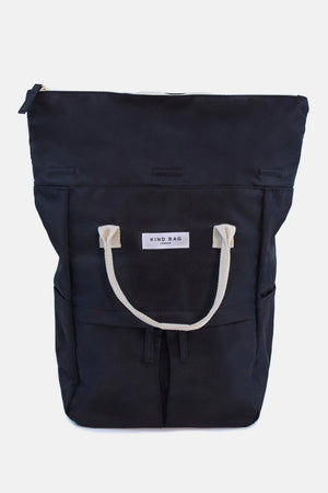 Black Backpack Bag - Eco - Medium