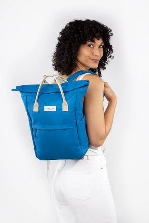 Petrol Blue Backpack Bag - Eco - Medium