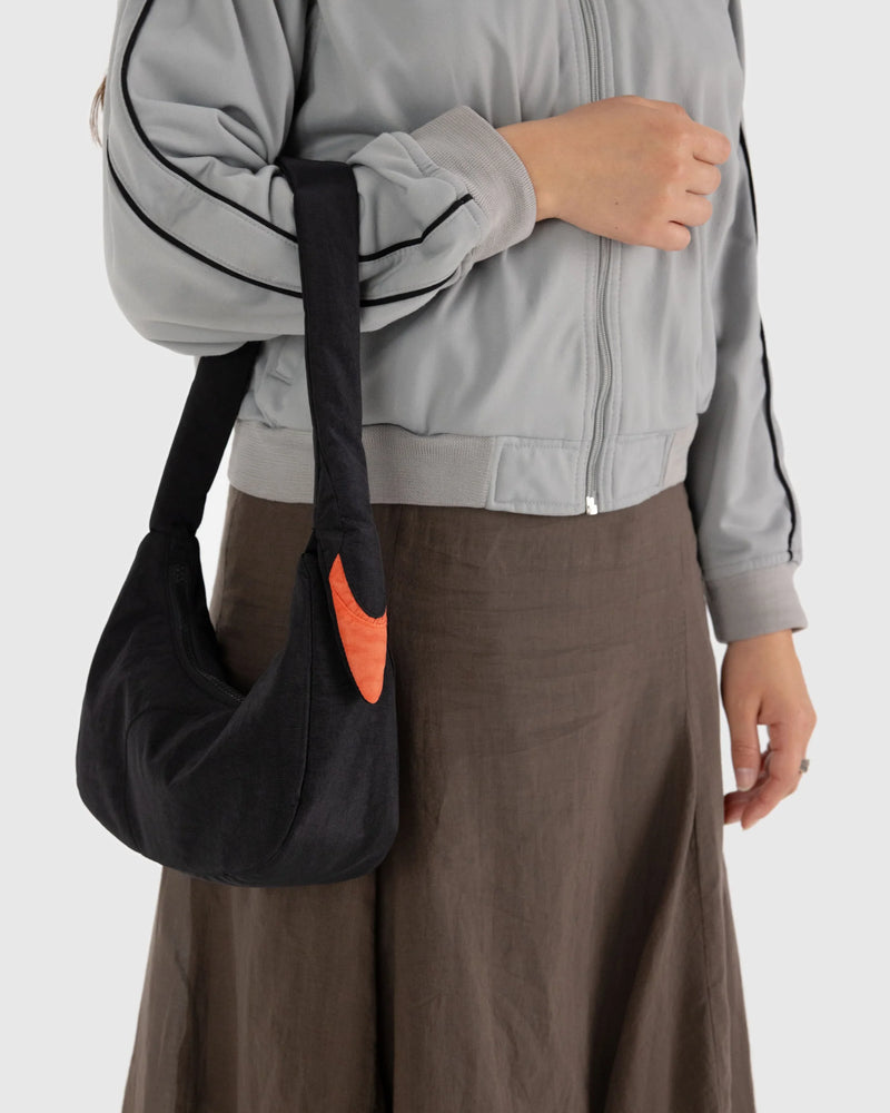 Baggu Swan Shoulder Bag - Black