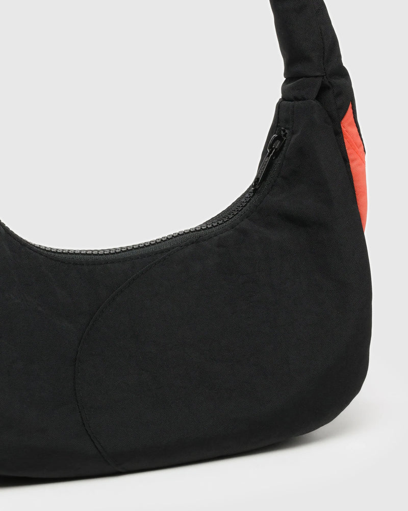 Baggu Swan Shoulder Bag - Black