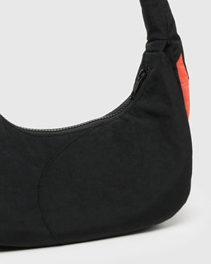 Baggu Swan Shoulder Bag - Black