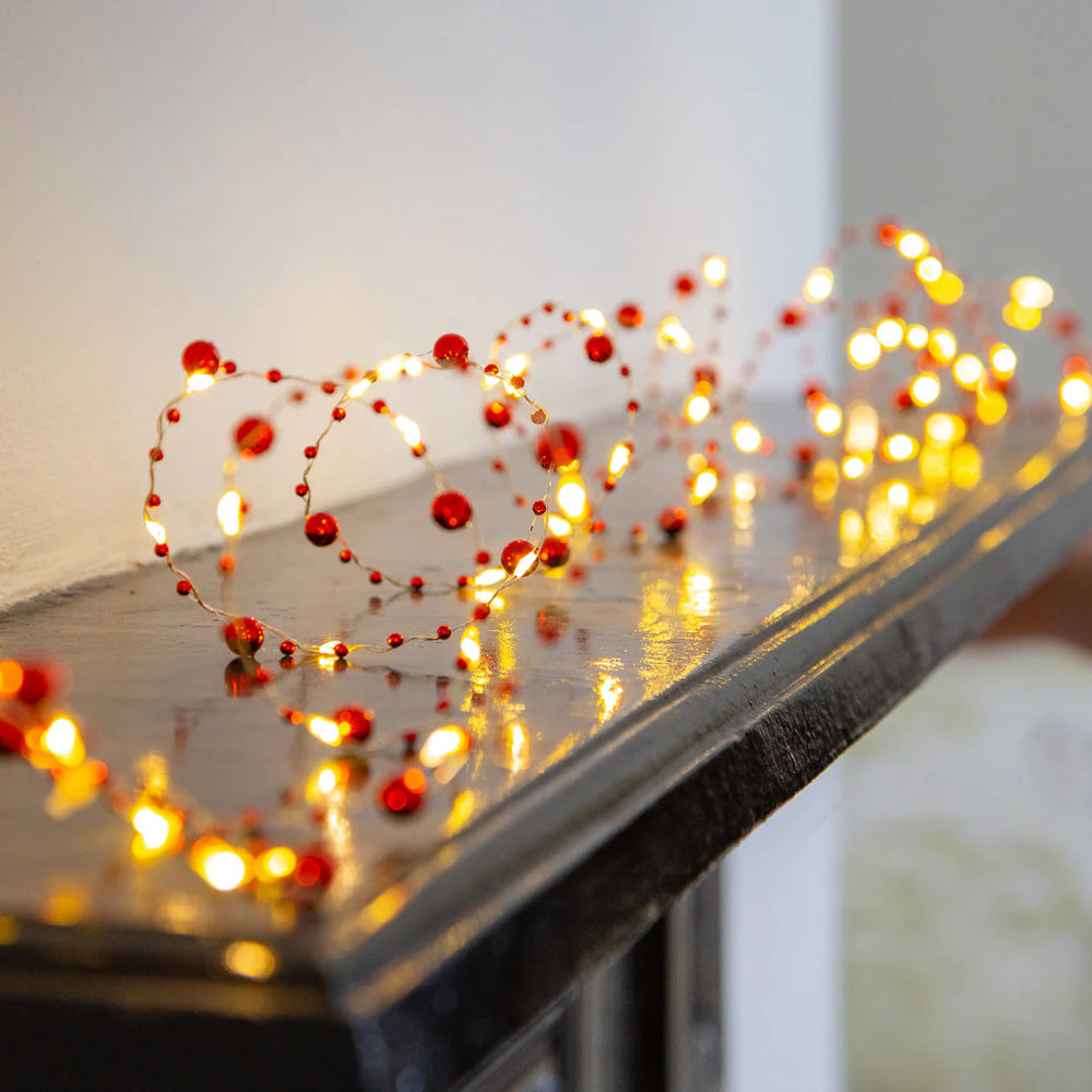 Holly Berry String Lights - 3m