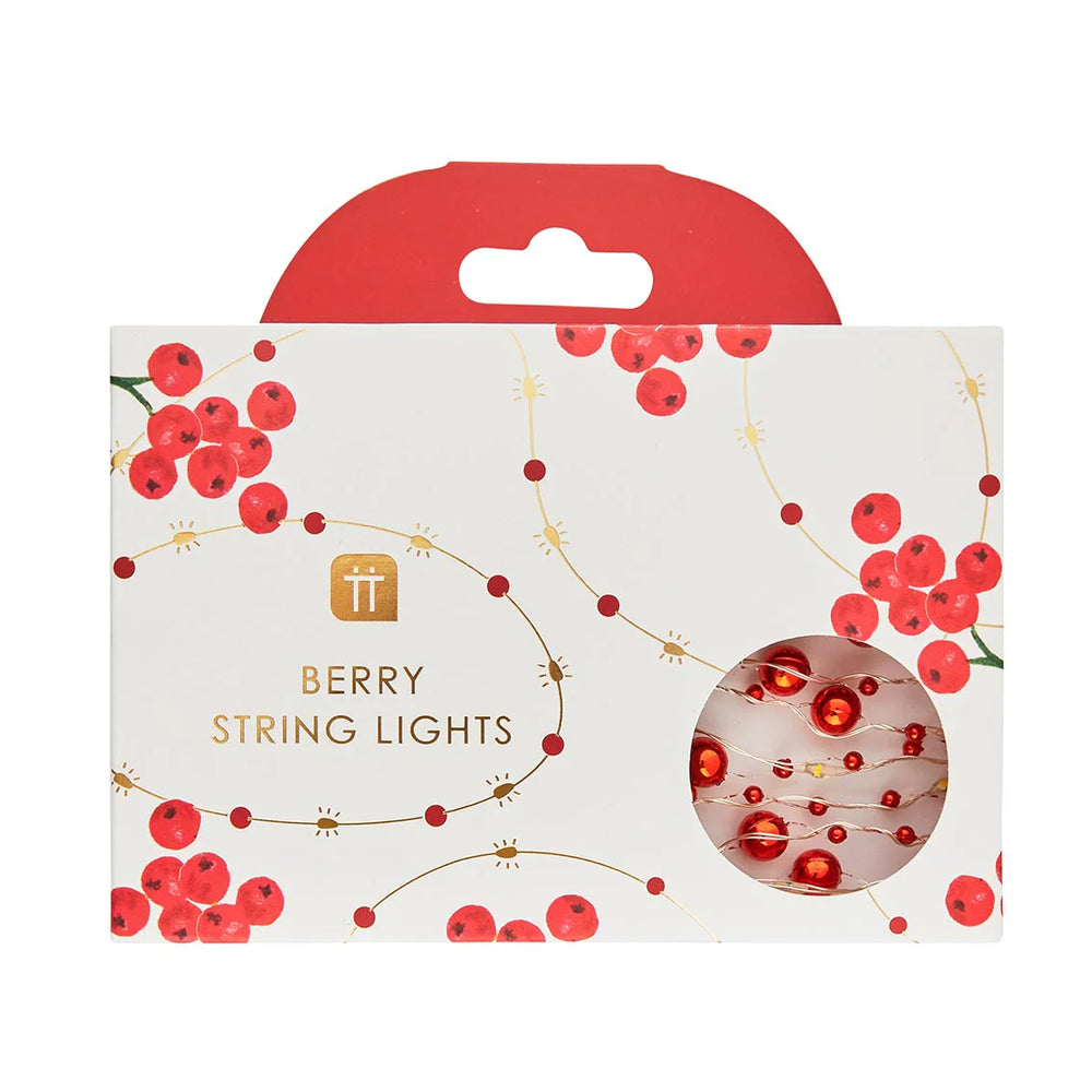 Holly Berry String Lights - 3m