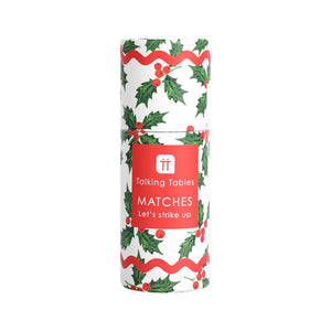 Botanical Holly Matches - 45 pack