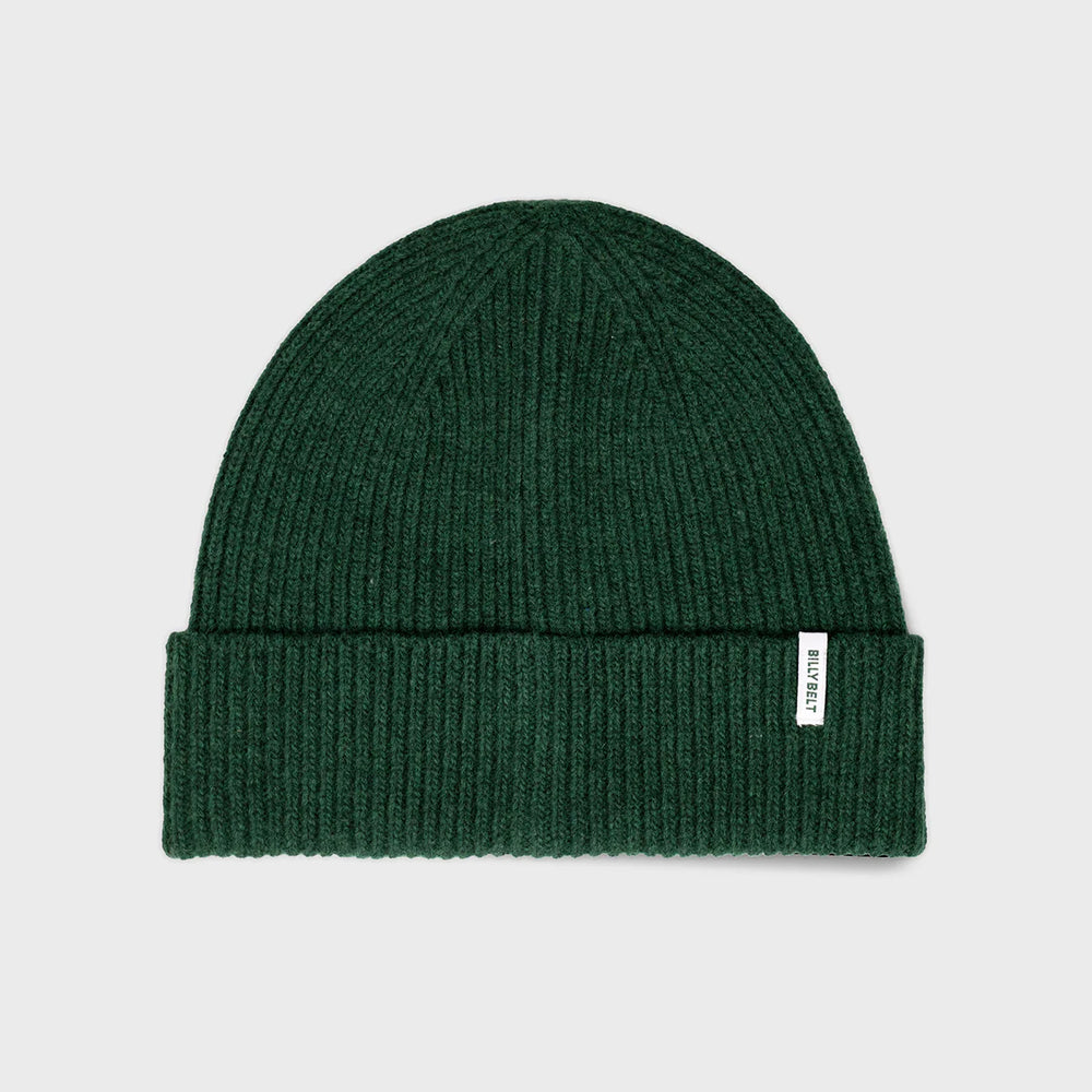 Lambswool Beanie - English Green