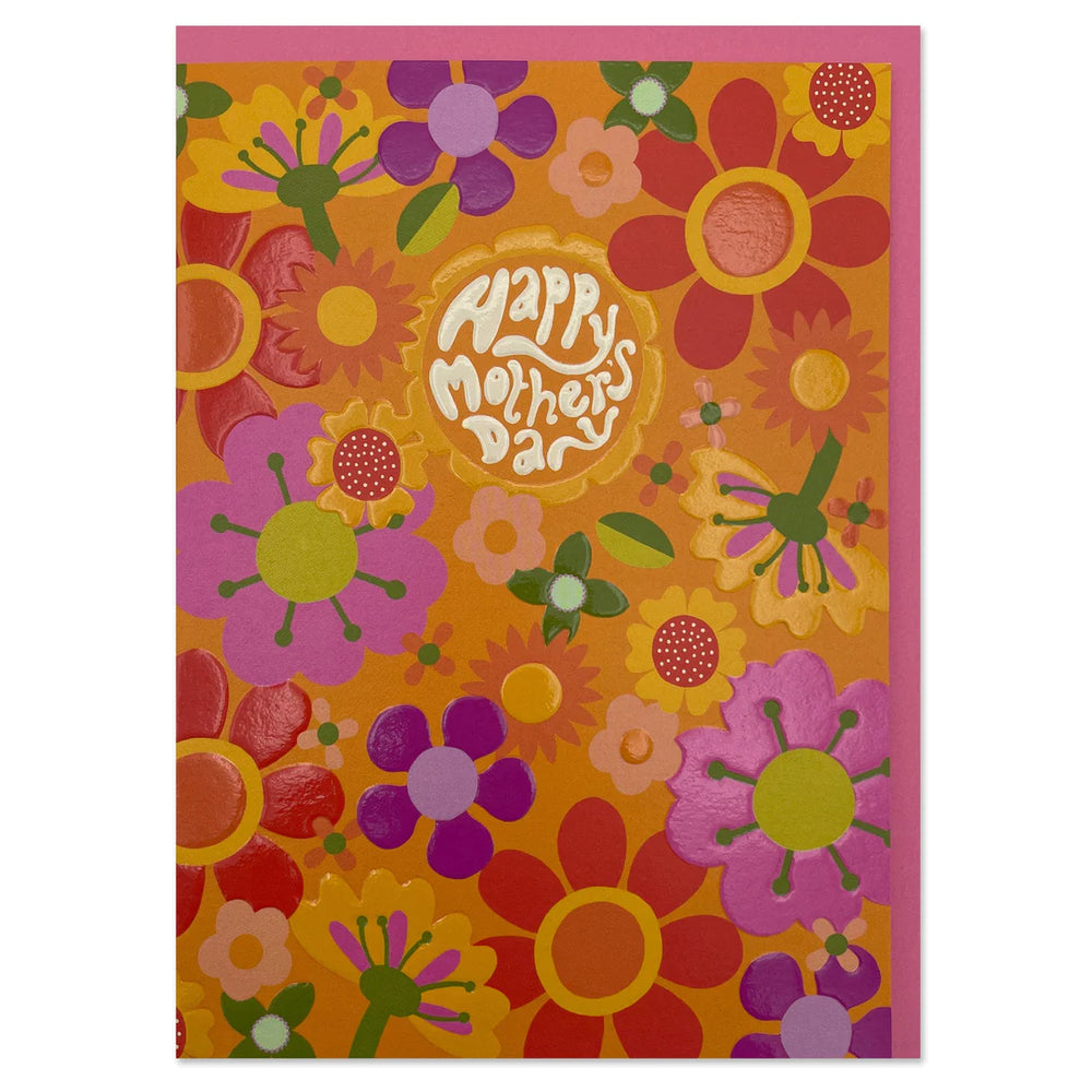 Happy Mother's Day Card - Flowers