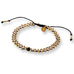 Eternal Black Onyx Gold Bracelet