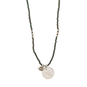 Timeless Labradorite Silver Necklace