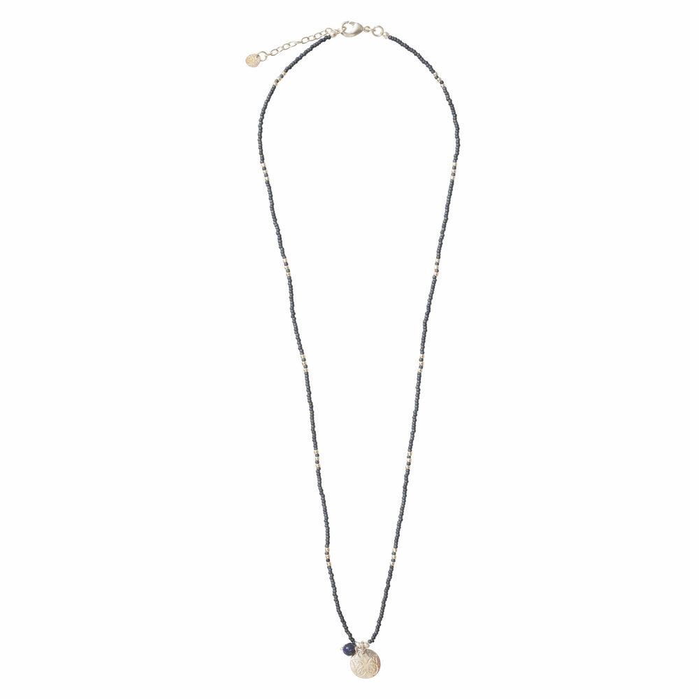 Timeless Lapis Lazuli Silver Necklace