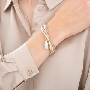 Nirmala Moonstone Gold Bracelet