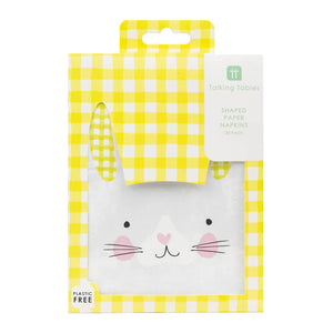 Spring Bunny Napkins - Pack of 20